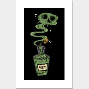 Poison Bottle Posters and Art